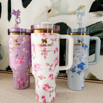Floral Print Quencher H2.0 Tumbler
