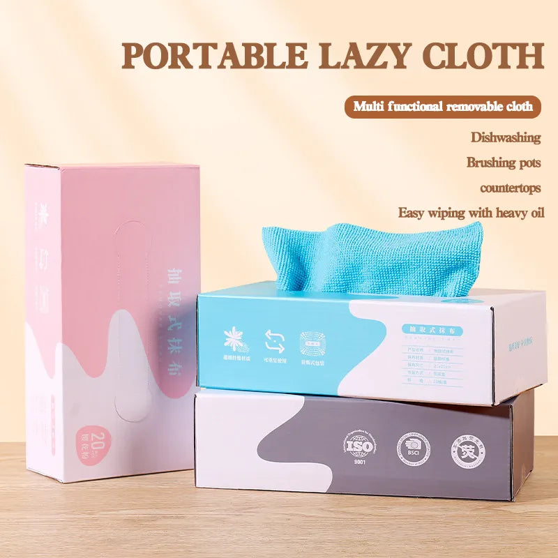 BUY 1 GET! 20pcs/Box Disposable Microfiber Cleaning Cloth