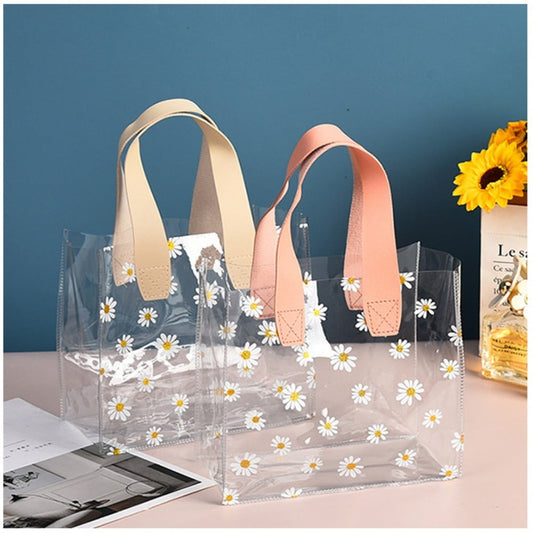 Little Daisy Transparent PVC Clear Gift Bag