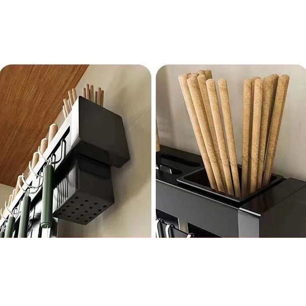 Kitchen Knife & Utensil Organizer Rack