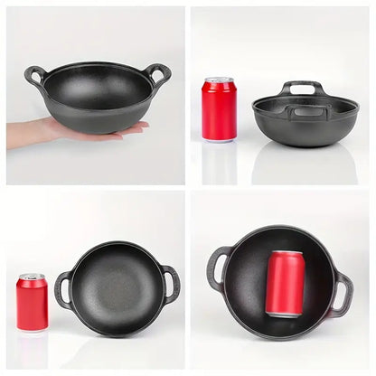 Cast Iron Double Ear Stew Pot