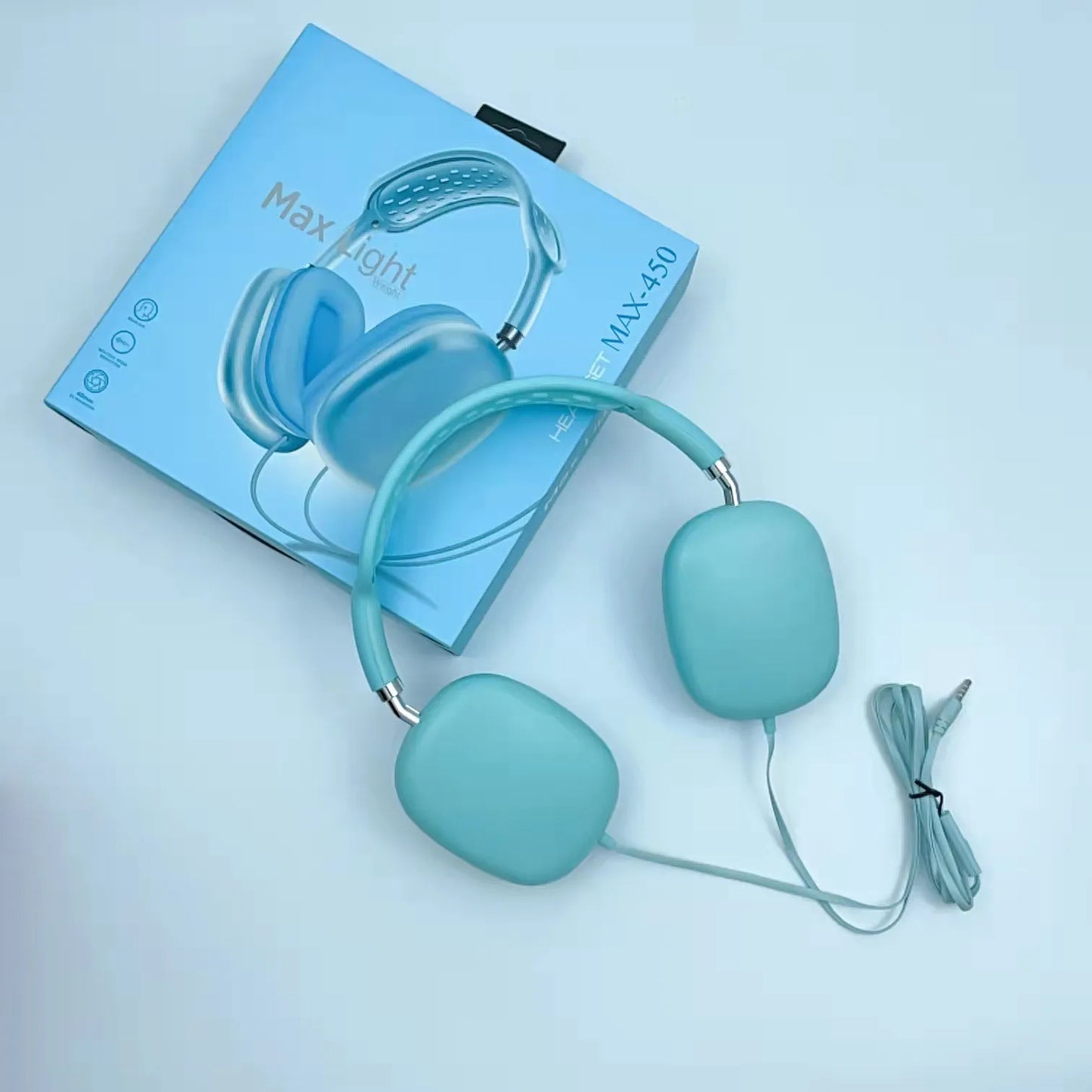 Max-450 Headphones with Built-In Mic