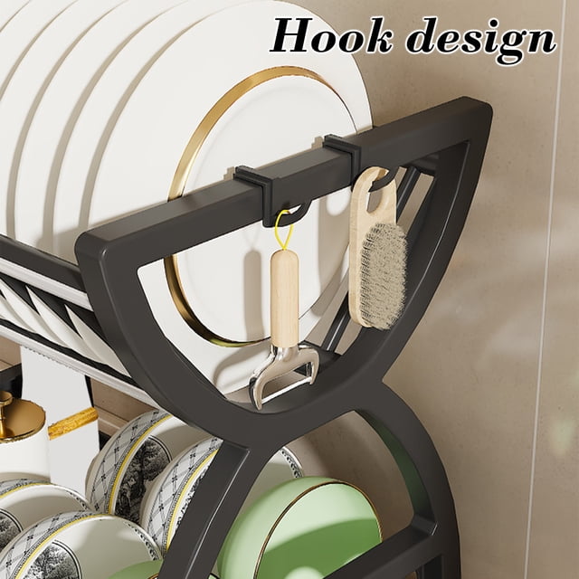 2-Tier Kitchen Dish Drying Rack