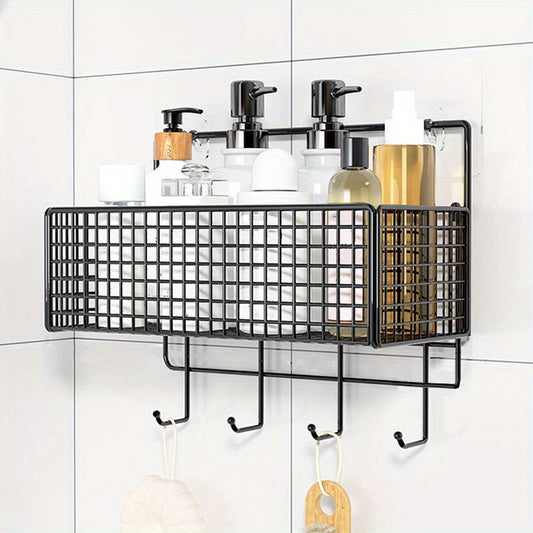 Multipurpose Wall Hanging Rack with Hook
