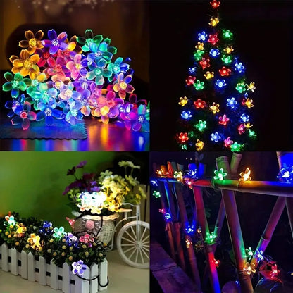 30 LED Solar Christmas Lights