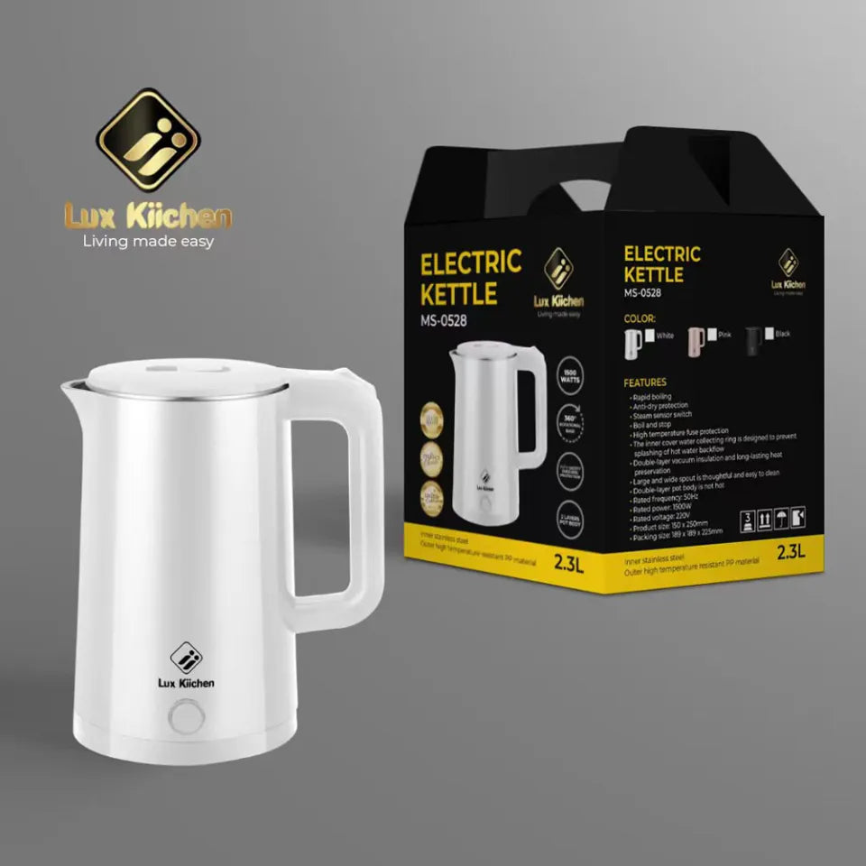 Lux Kiichen Electric Kettle 2.3L
