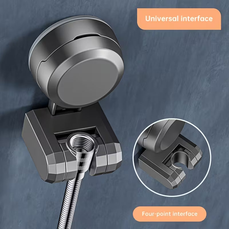 Adjustable Power Suction Shower Head Holder