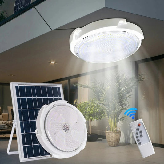 Solar Ceiling Light with Remote Control