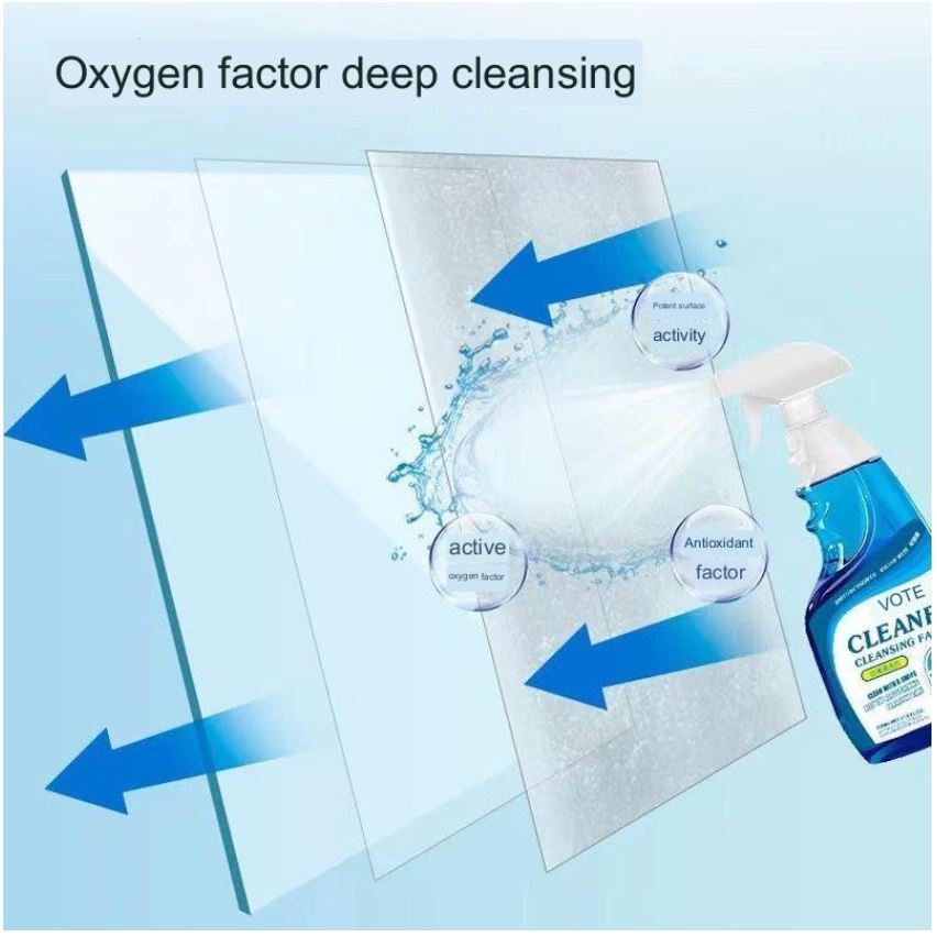 Glass Cleaner Liquid Spray 500ml