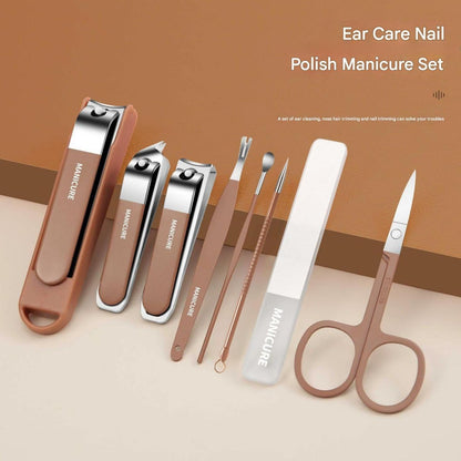 Portable Nail Care Set with Carry Case