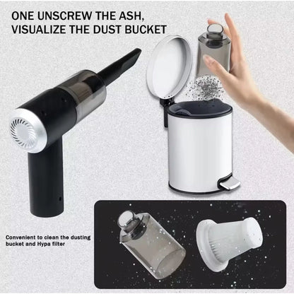 Portable 2in1 Car Vacuum Cleaner
