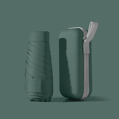 Mini Folding UV Protection Umbrella with Case