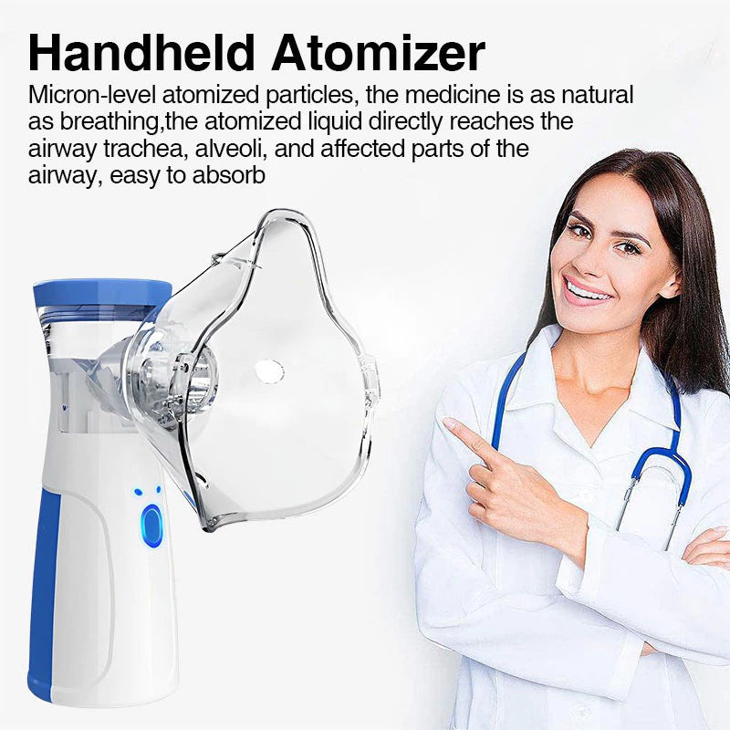Kids & Adult Portable Nebulizer For Asthma
