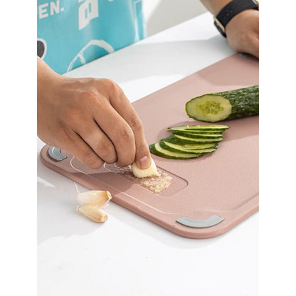 DOUBLE SIDED STAINLESS STEEL CUTTING BOARD