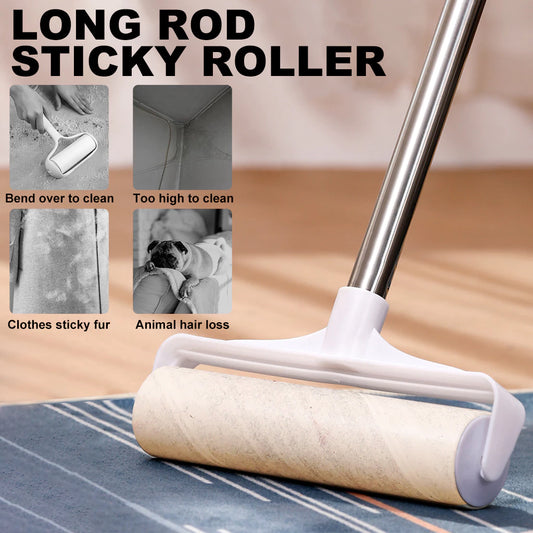 Long Handle Sticky Roller