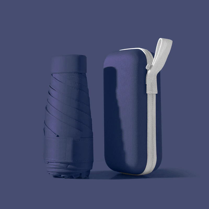 Mini Folding UV Protection Umbrella with Case