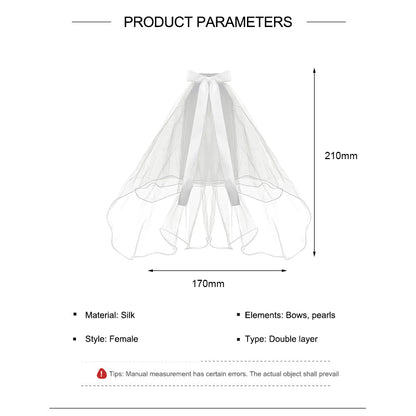 Luminous Wedding Head Veil
