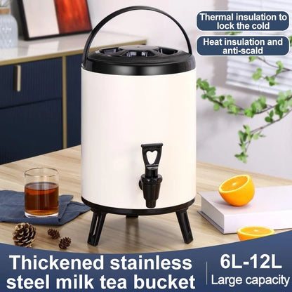 Stainless Steel Insulated Hot & Cold Drink Dispenser