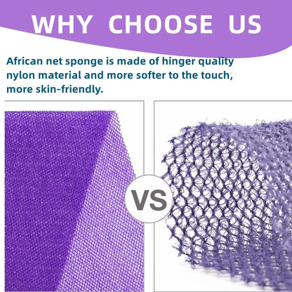 African Exfoliating Bath Net Sponge