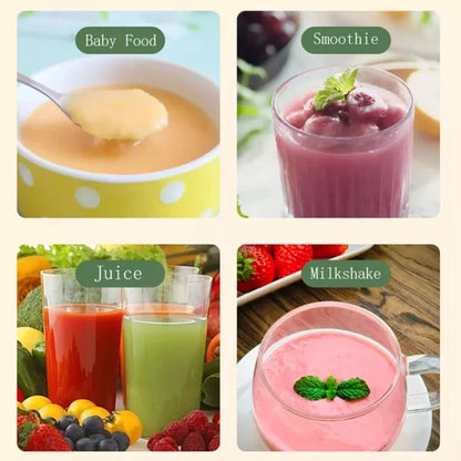USB Rechargeable Electric Fruit Juicer Bottle