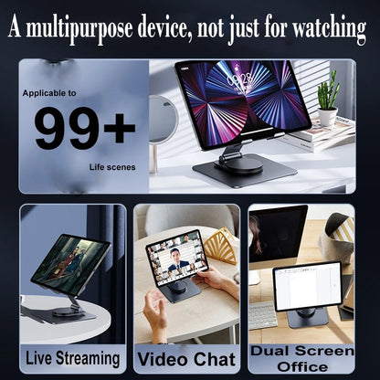 ALUMINUM TABLET STAND