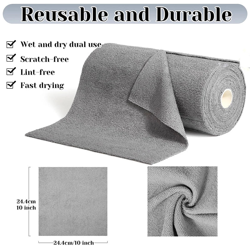 Microfiber Towel Roll (20pcs/roll)