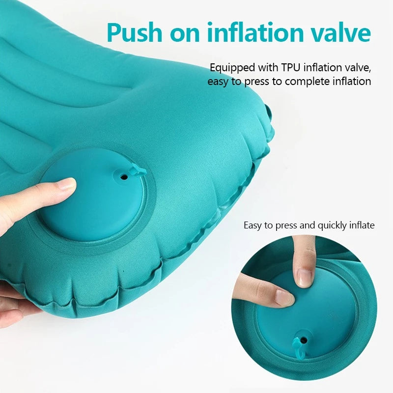 Inflatable Press Type Air Pillow