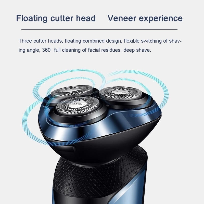 3 In 1 USB Rechargeable Shaver For Men