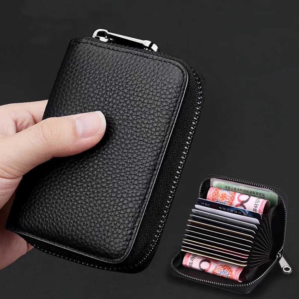 Card Holder Leather Wallet