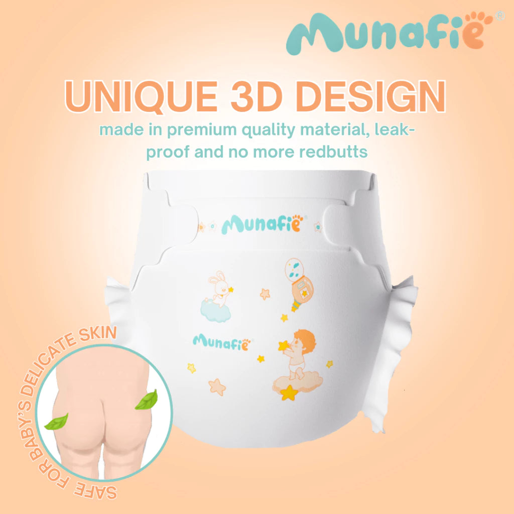 MUNAFIE Disposable Pull-Up Pants Baby Diaper 30pcs/pack
