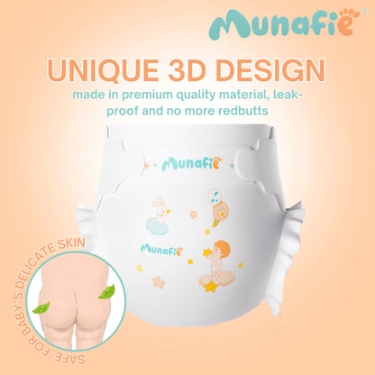MUNAFIE Disposable Pull-Up Pants Baby Diaper 30pcs/pack