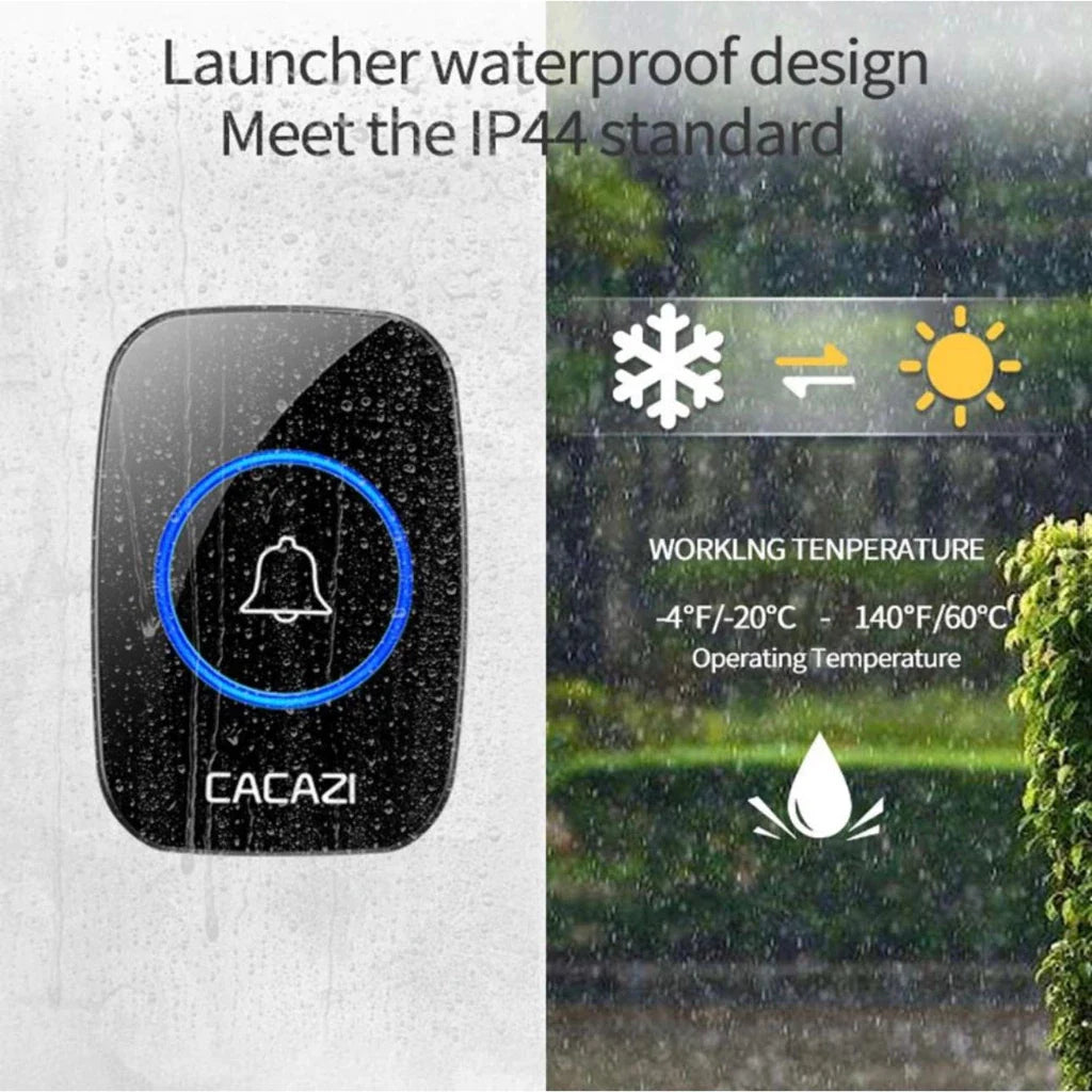 CACAZI Smart Wireless Doorbell