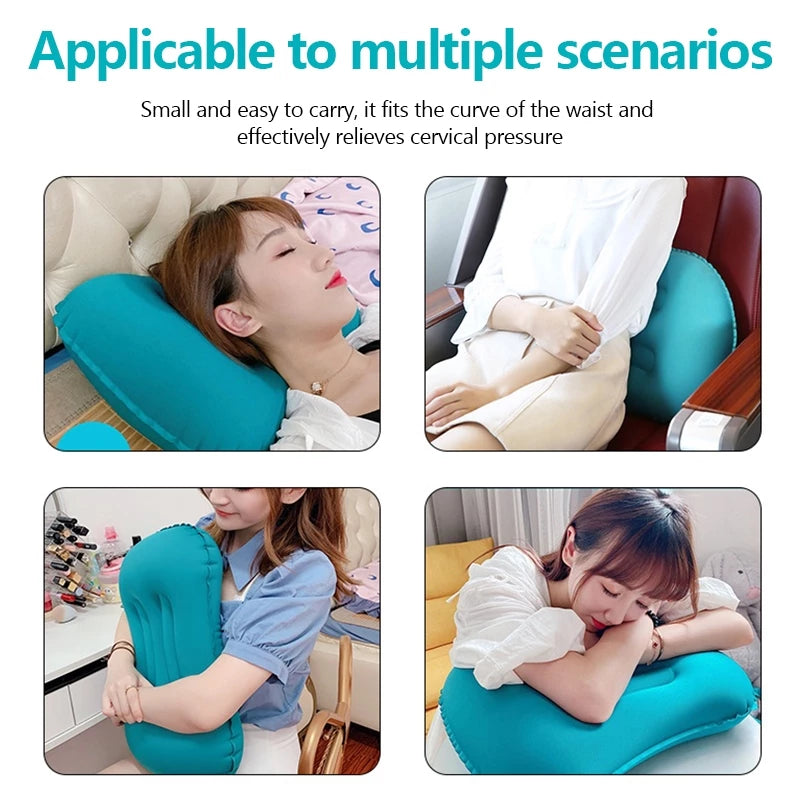 Inflatable Press Type Air Pillow