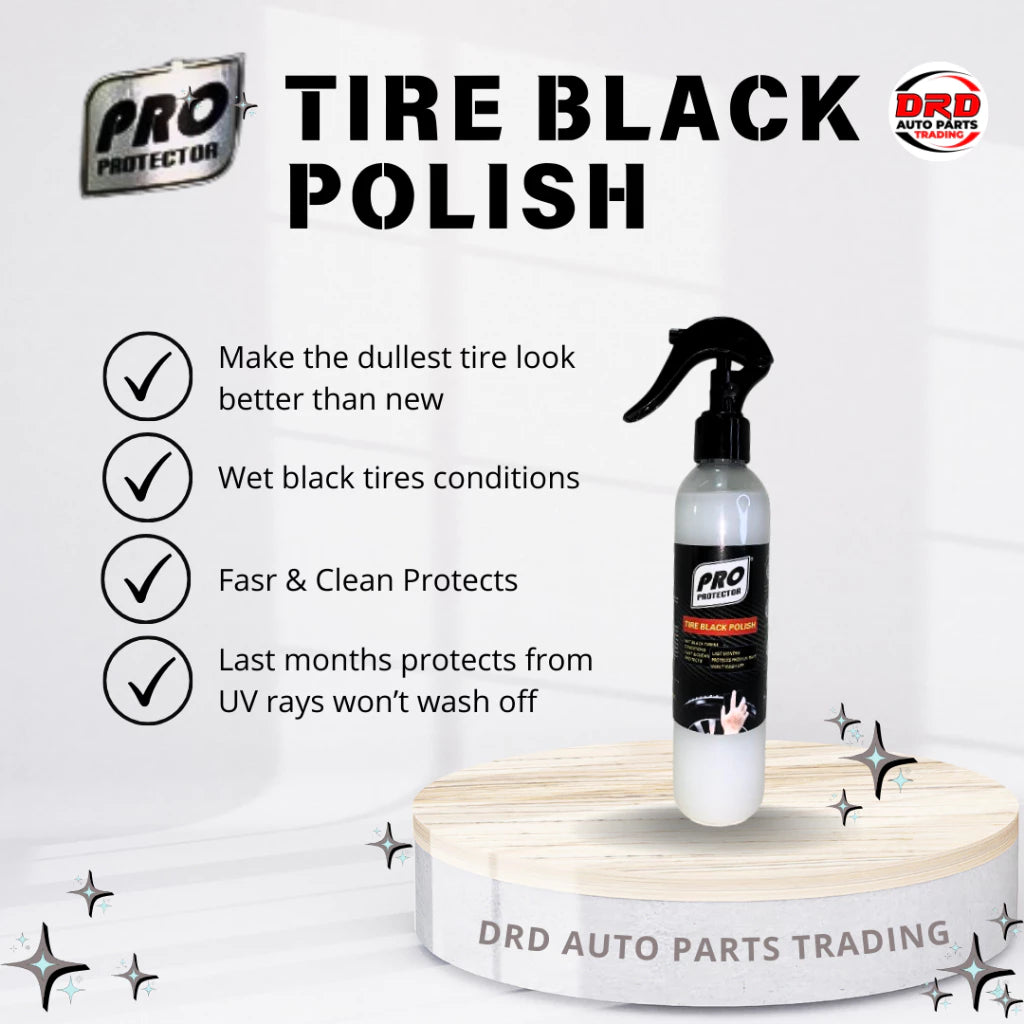 PRO PROTECTOR Tire Black Polish