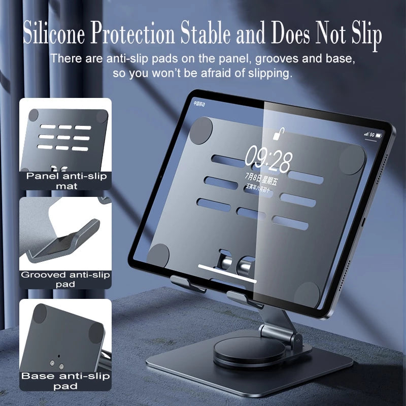 ALUMINUM TABLET STAND
