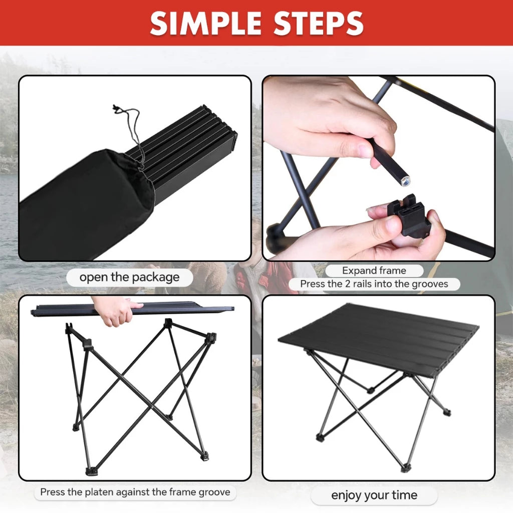 Aluminum Portable Folding Table