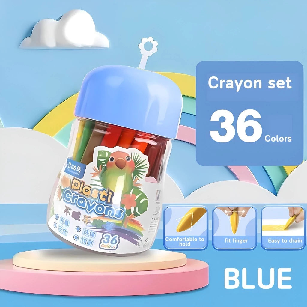 Non-Toxic Easy to Clean Crayons