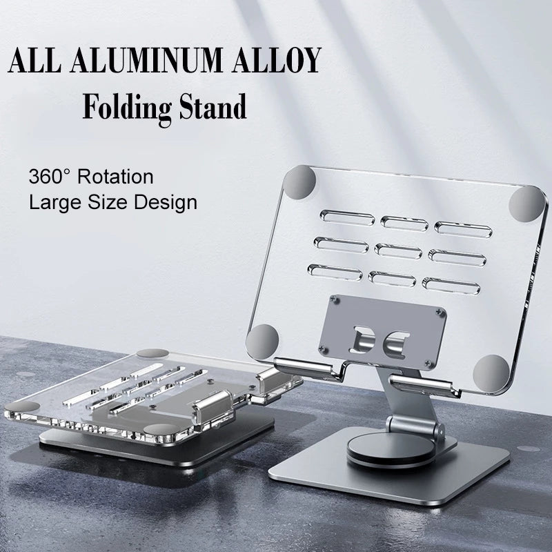 ALUMINUM TABLET STAND