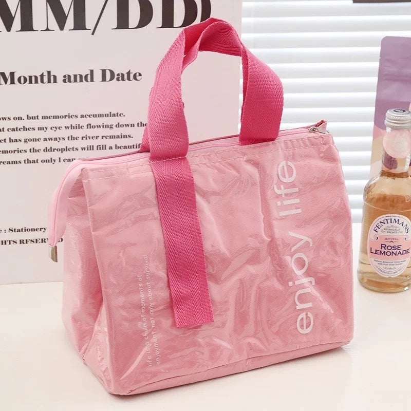 HAPPY DAY Insulated Lunch Bag