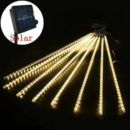 50CM LED Solar Meteor Shower Lights