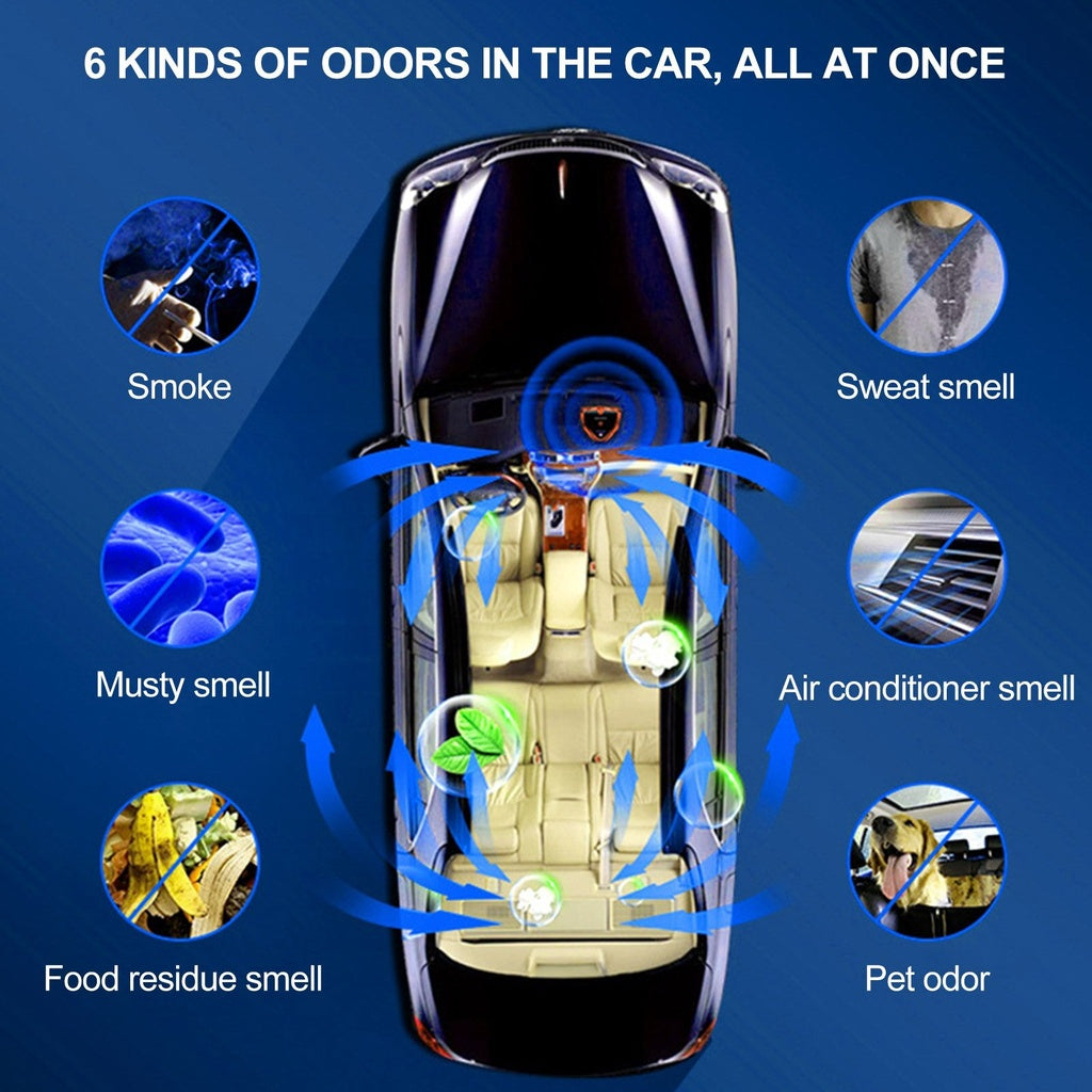 Car One-Click Anti bacterial Deodorant Spray