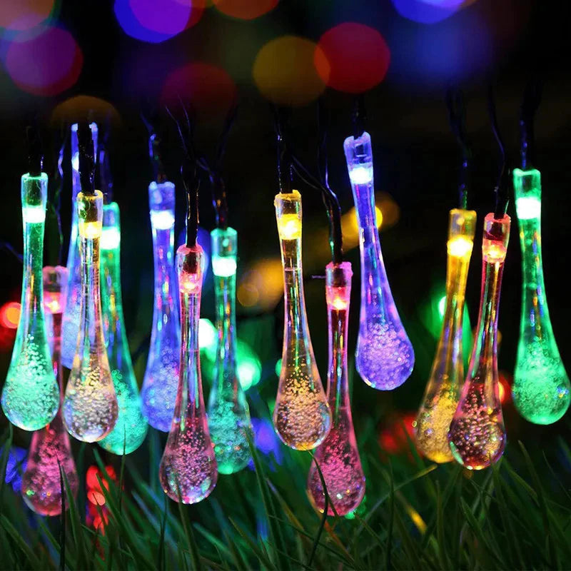 20 LED Solar Christmas String Lights