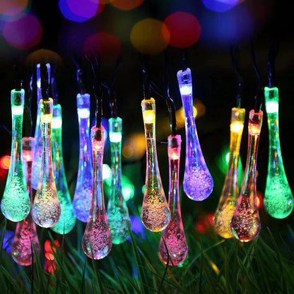 20 LED Solar Christmas String Lights
