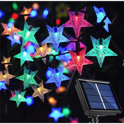 20 LED Solar Christmas String Lights