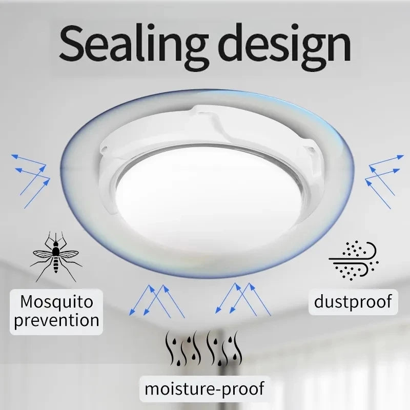 Solar Ceiling Light with Remote Control