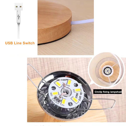Wooden Lamp Shade
