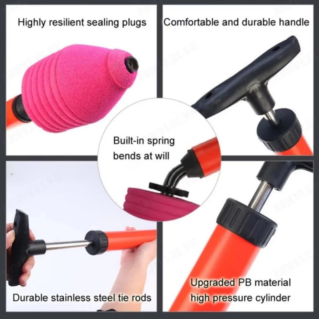 High Pressure Toilet Plunger