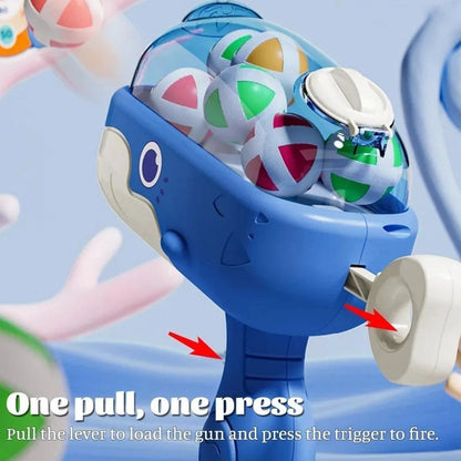 Children's Sticky Ball Launching Toy Gun