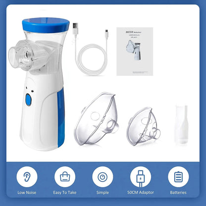 Kids & Adult Portable Nebulizer For Asthma