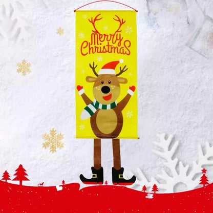 Christmas Door Hanging Banner